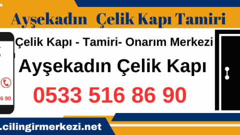 Ayşekadın Çelik Kapı Tamiri