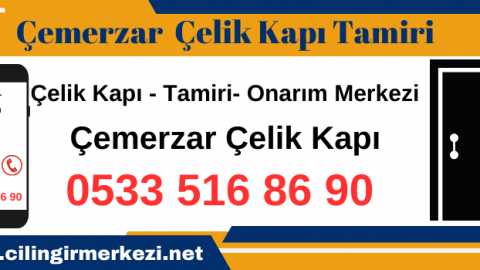 Çemenzar Çelik Kapı Tamiri