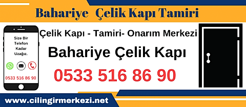 Bahariye Çelik Kapı Tamiri