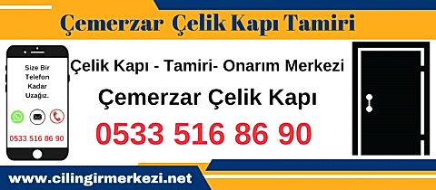 Çemenzar Çelik Kapı Tamiri