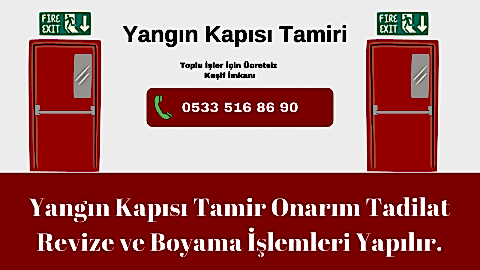 Yangın Kapı Tamiri